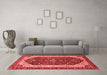 Modern Red Washable Rugs