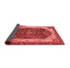 Abstract Red Modern Area Rugs