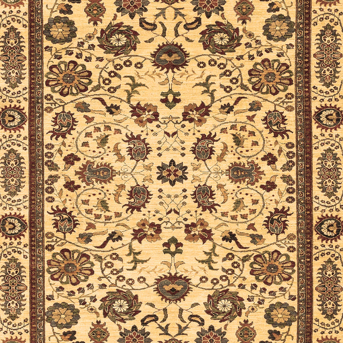 Machine Washable Abstract Brown Modern Rug, wshabs3601brn