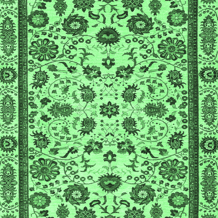 Machine Washable Abstract Emerald Green Modern Area Rugs, wshabs3601emgrn