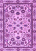 Machine Washable Abstract Purple Modern Area Rugs, wshabs3601pur