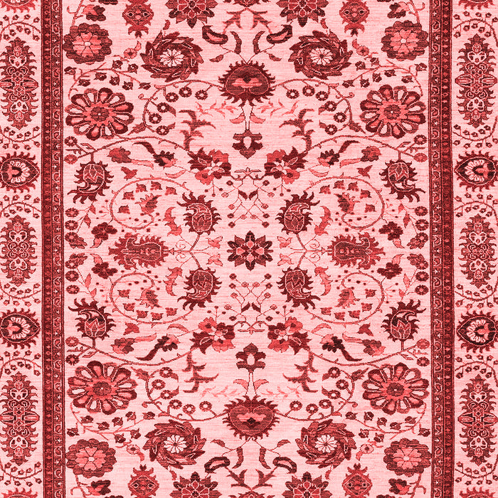 Machine Washable Abstract Red Modern Rug, wshabs3601red