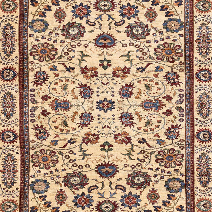 Machine Washable Abstract Chestnut Brown Rug, wshabs3601