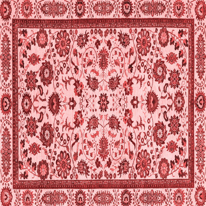 Machine Washable Abstract Red Modern Rug, wshabs3601red