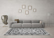 Machine Washable Abstract Gray Modern Rug in a Living Room,, wshabs3601gry