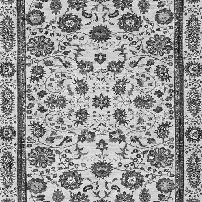 Machine Washable Abstract Gray Modern Rug, wshabs3601gry