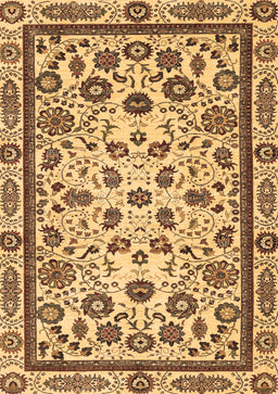Abstract Brown Modern Rug, abs3601brn
