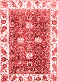 Oriental Red Traditional Rug, abs3602red