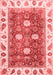 Oriental Red Traditional Area Rugs