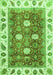 Oriental Green Traditional Rug, abs3602grn