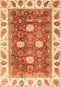 Oriental Orange Traditional Rug, abs3602org