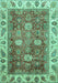 Oriental Turquoise Traditional Rug, abs3603turq