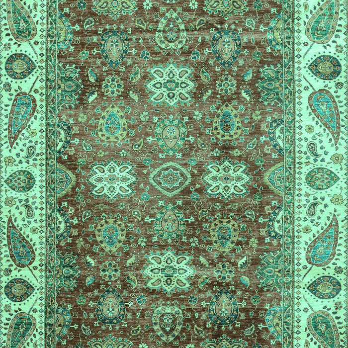 Oriental Turquoise Traditional Rug, abs3603turq