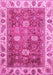 Oriental Pink Traditional Rug, abs3603pnk