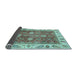 Sideview of Oriental Light Blue Traditional Rug, abs3603lblu