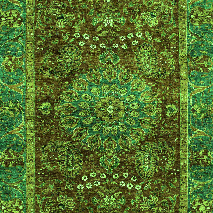Abstract Green Modern Rug, abs3604grn