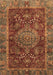 Machine Washable Abstract Brown Modern Rug, wshabs3604brn