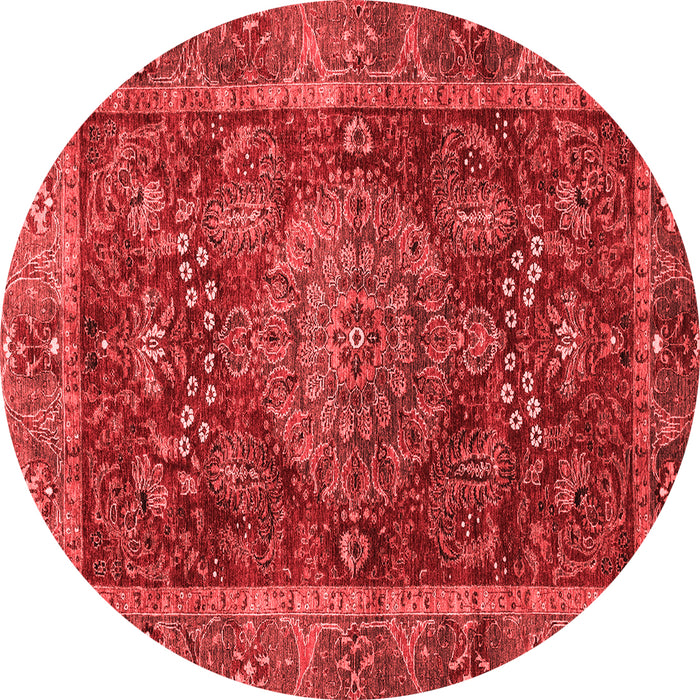 Abstract Red Modern Rug, abs3604red