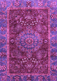 Abstract Purple Modern Rug, abs3604pur