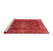 Modern Red Washable Rugs