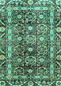 Oriental Turquoise Traditional Rug, abs3605turq