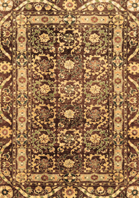 Oriental Brown Traditional Rug, abs3605brn