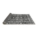 Sideview of Oriental Gray Traditional Rug, abs3605gry