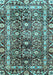 Oriental Light Blue Traditional Rug, abs3605lblu