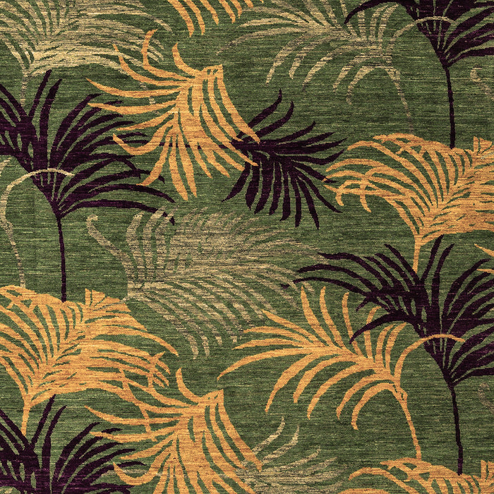 Abstract Brown Modern Rug, abs3606brn