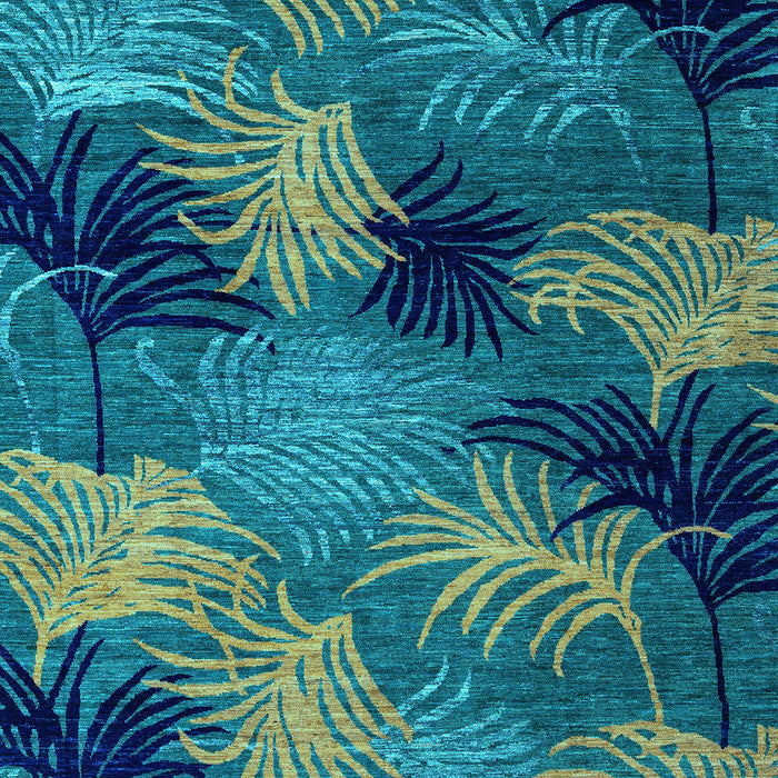 Machine Washable Abstract Light Blue Modern Rug, wshabs3606lblu