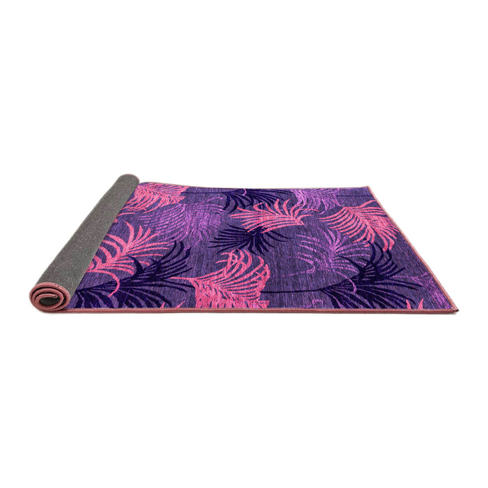 Sideview of Abstract Pink Modern Rug, abs3606pnk