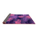 Sideview of Abstract Pink Modern Rug, abs3606pnk