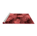 Modern Red Washable Rugs