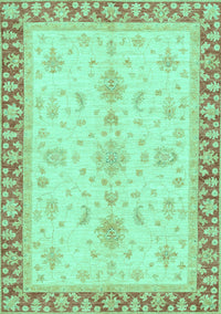 Oriental Turquoise Traditional Rug, abs3607turq