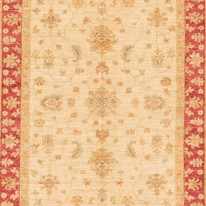 Abstract Mustard Yellow Oriental Rug, abs3607