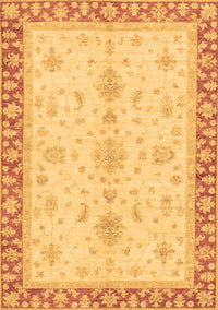 Oriental Brown Traditional Rug, abs3607brn