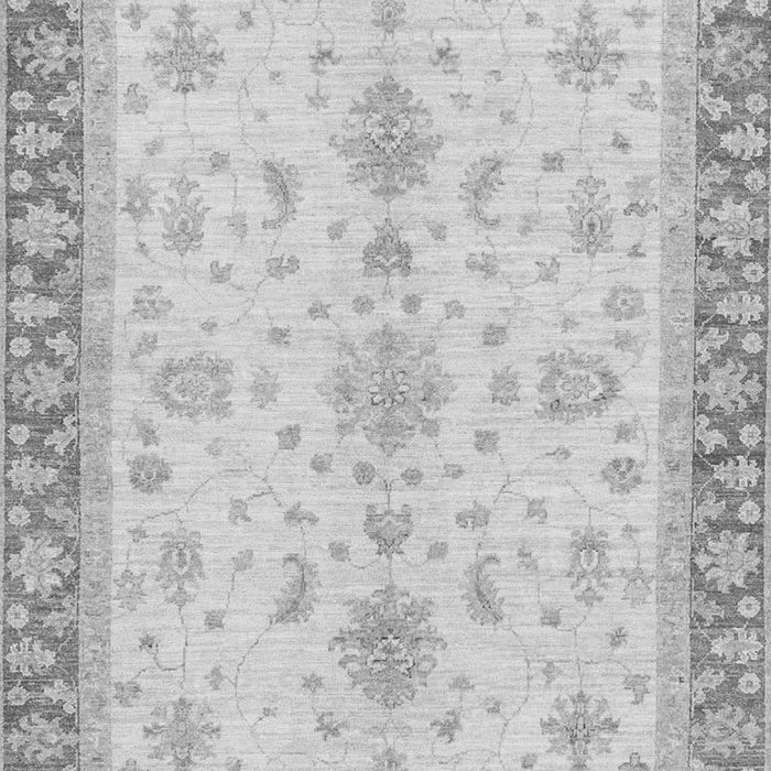 Machine Washable Oriental Gray Traditional Rug, wshabs3607gry