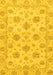 Oriental Yellow Traditional Rug, abs3608yw