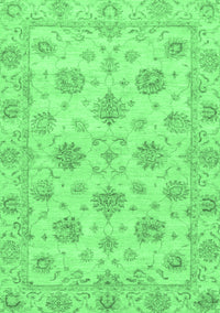 Oriental Emerald Green Traditional Rug, abs3608emgrn