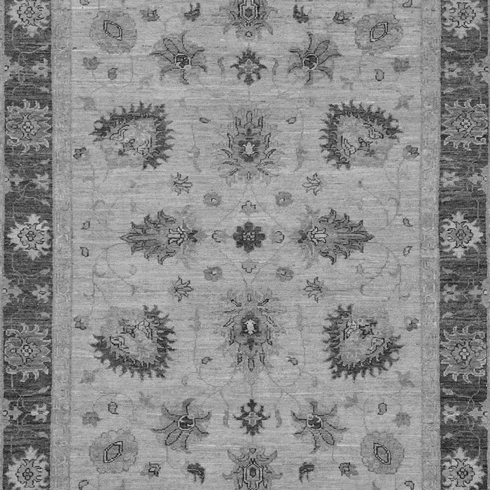 Machine Washable Oriental Gray Traditional Rug, wshabs3609gry