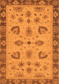 Oriental Orange Traditional Rug, abs3609org