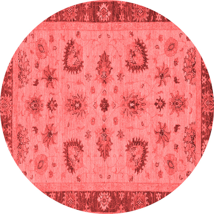 Machine Washable Oriental Red Traditional Rug, wshabs3609red