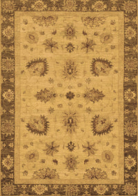 Oriental Brown Traditional Rug, abs3609brn