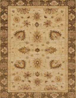 Abstract Orange Oriental Rug, abs3609