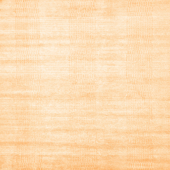 Square Solid Orange Modern Rug, abs360org