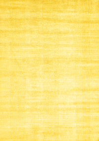 Solid Yellow Modern Rug, abs360yw