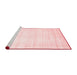 Modern Red Washable Rugs