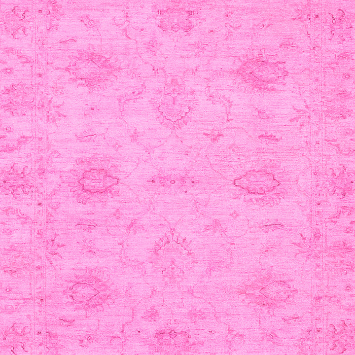 Machine Washable Oriental Pink Traditional Rug, wshabs3610pnk