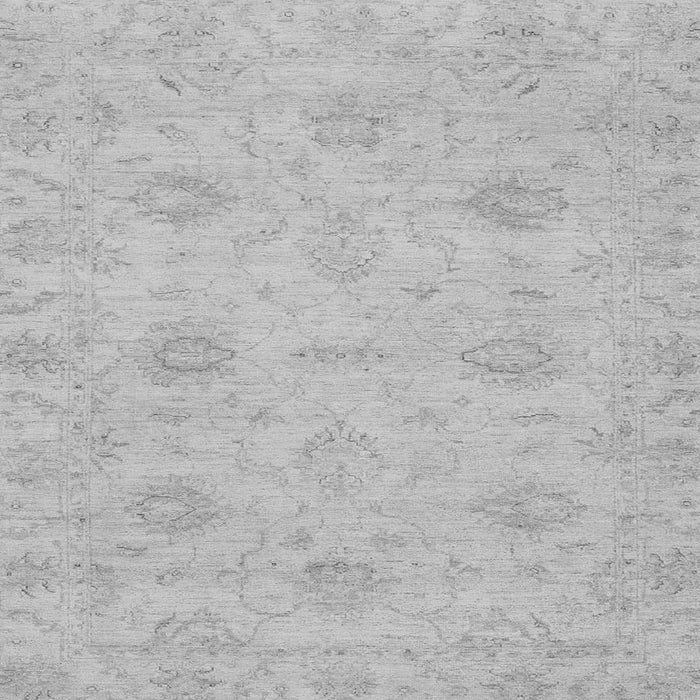 Square Oriental Gray Traditional Rug, abs3610gry