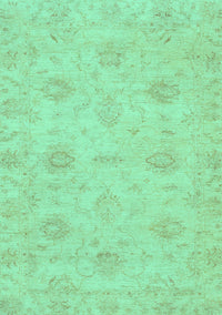 Oriental Turquoise Traditional Rug, abs3610turq